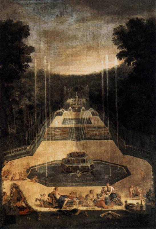 Jean Cotelle View of the Three-Fountain Grove oil painting image